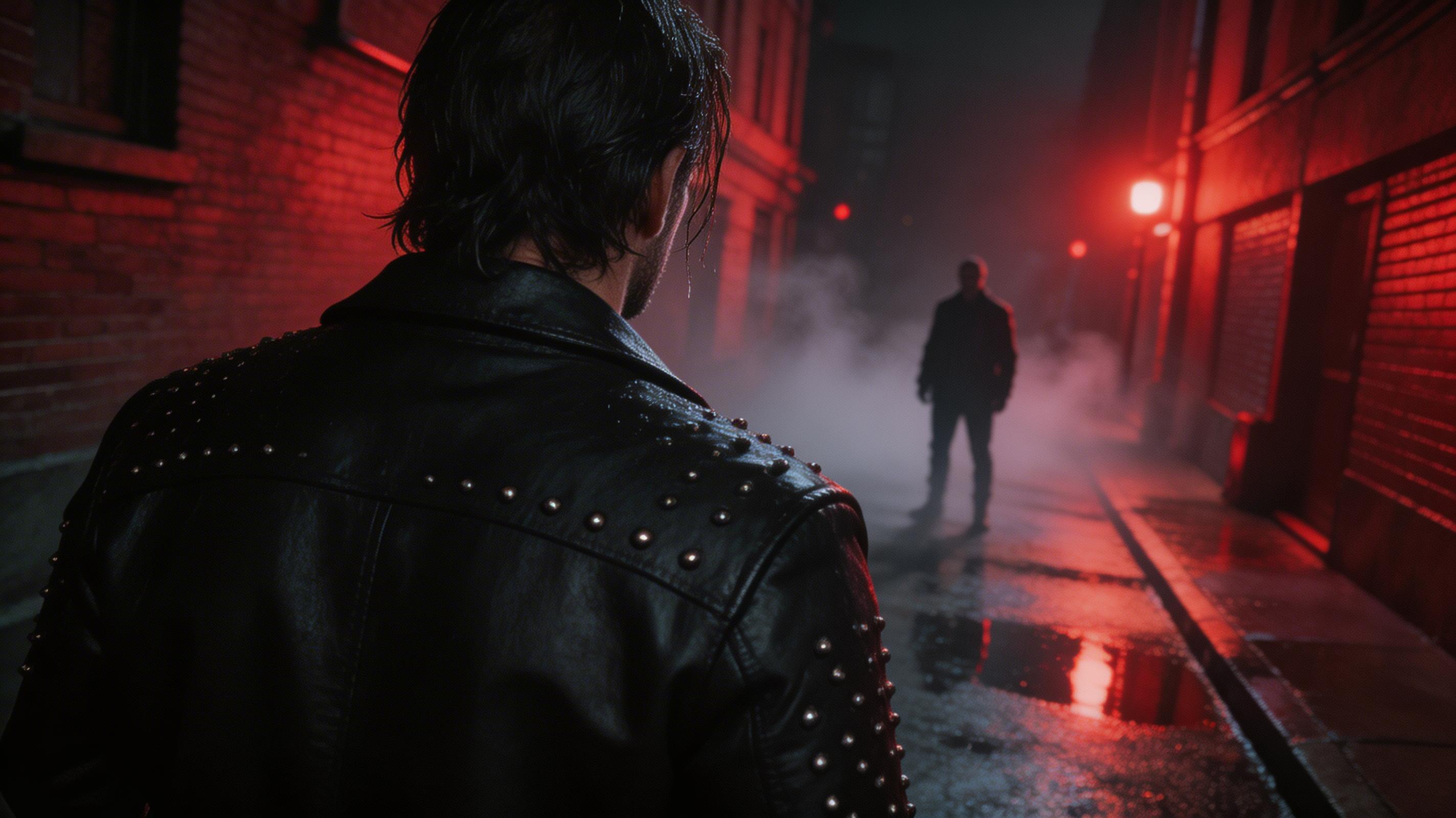 Dutch angle tension shot generated by Seedream 5 Lite