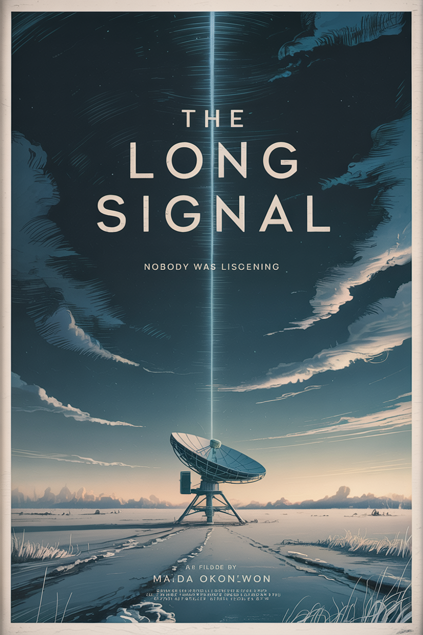 Sci-fi festival poster rendered from the GPT 6 Astra prompt on Ideogram 3