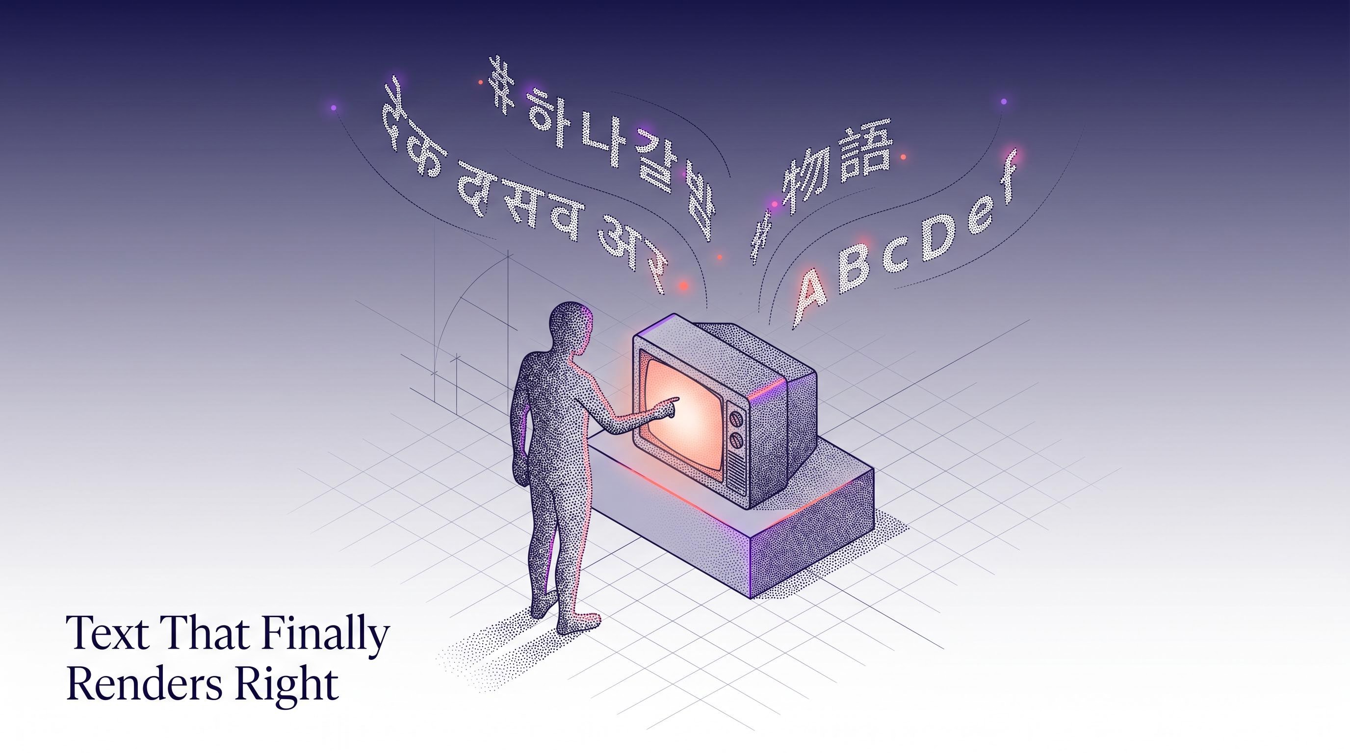 GPT Image 2 on Segmind: multilingual text rendering featured illustration