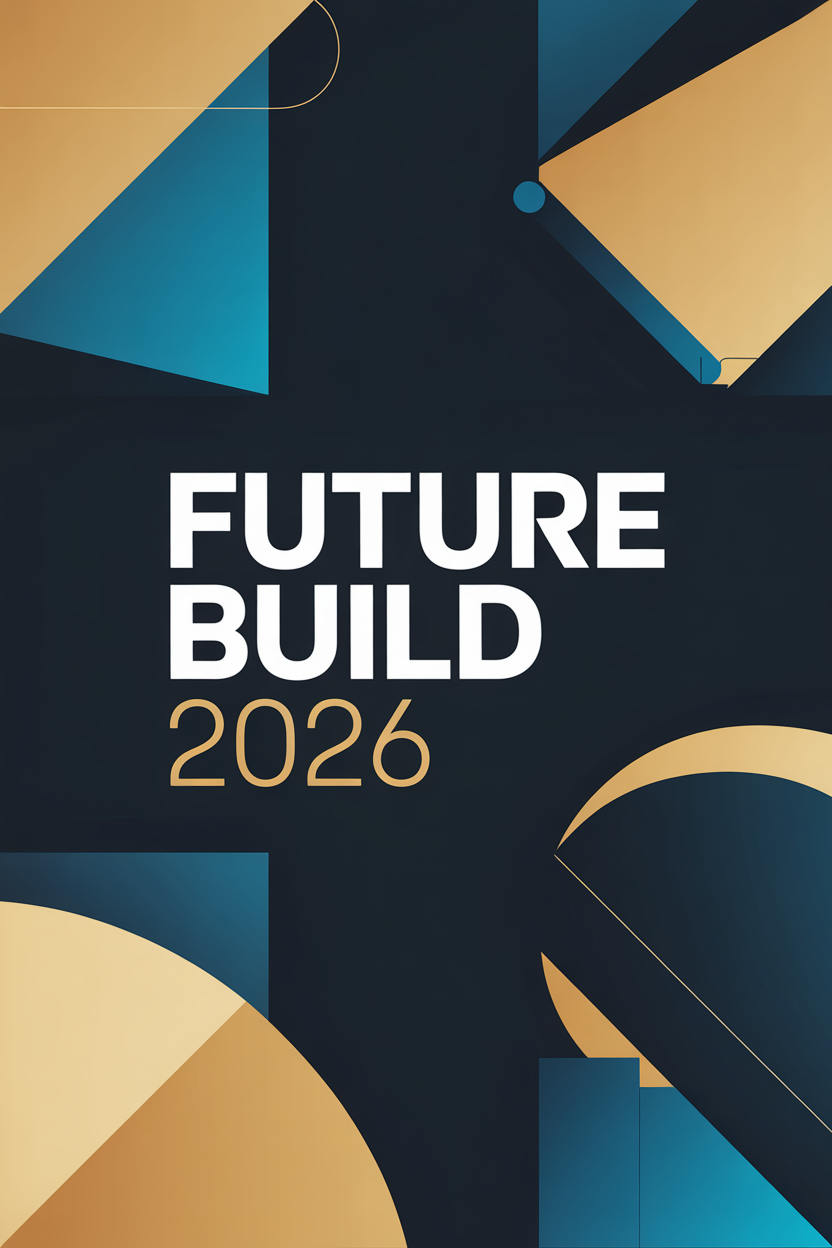 Ideogram 3.0 output — tech conference event poster, DESIGN style type, typography test