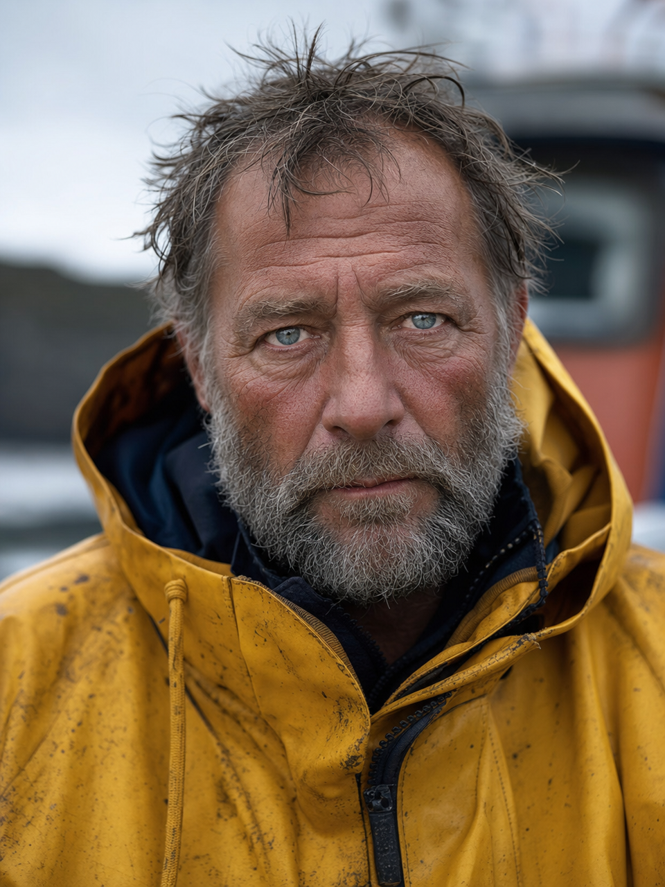 GPT Image 2 output, photorealistic fisherman portrait