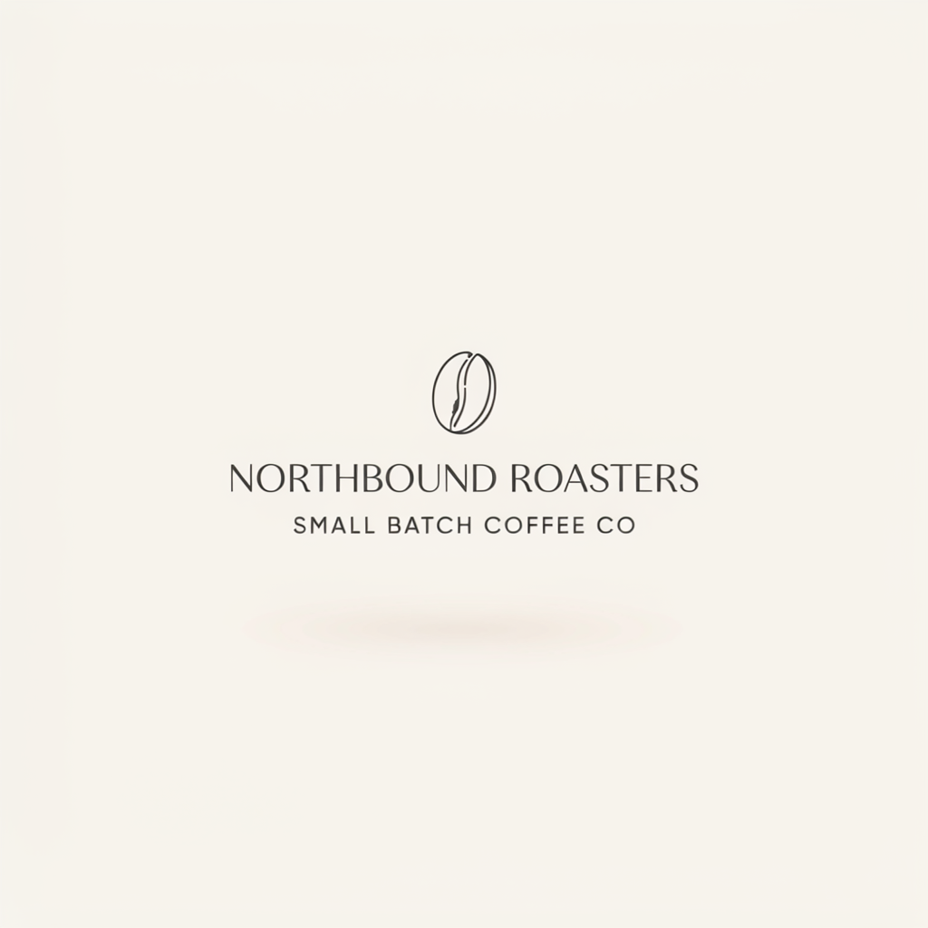 Ideogram 4 output, coffee brand logo lockup