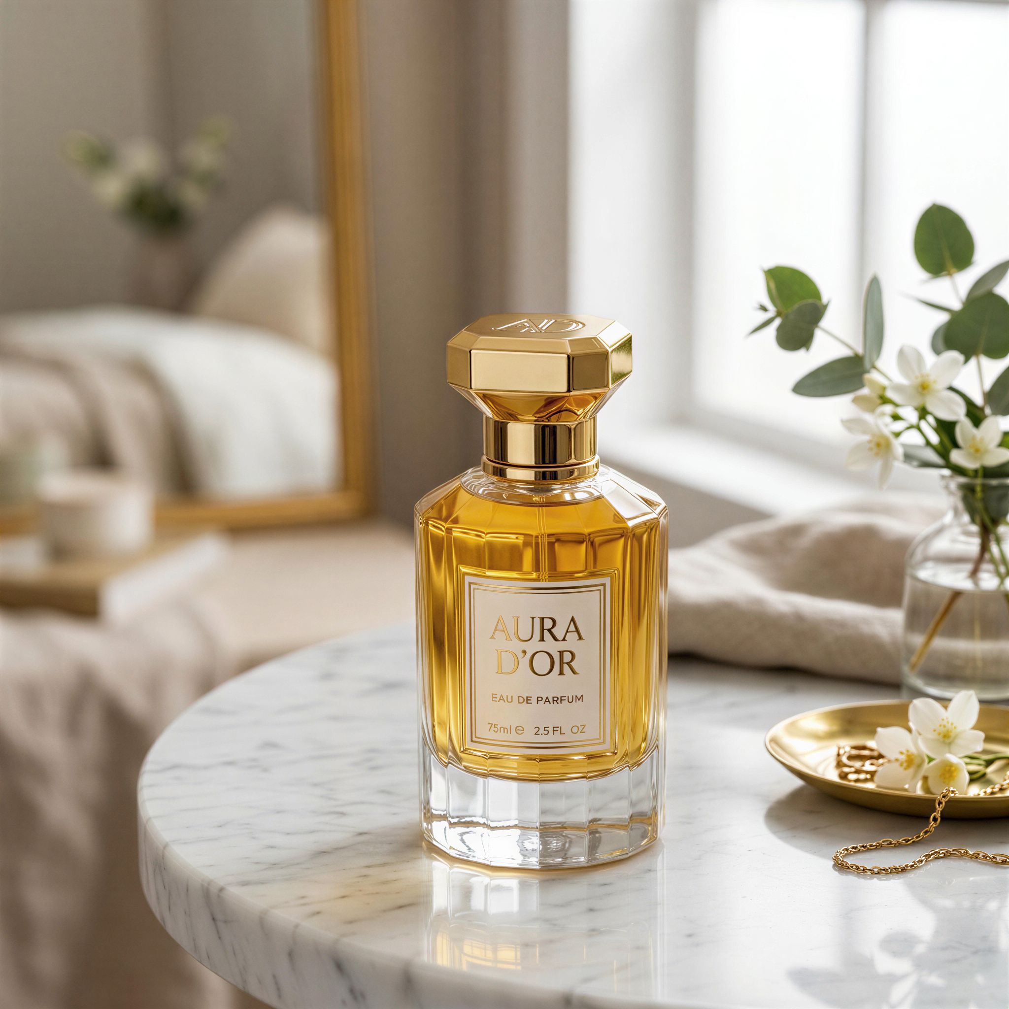 Pruna P Image Upscale output, luxury product shot after AI upscaling