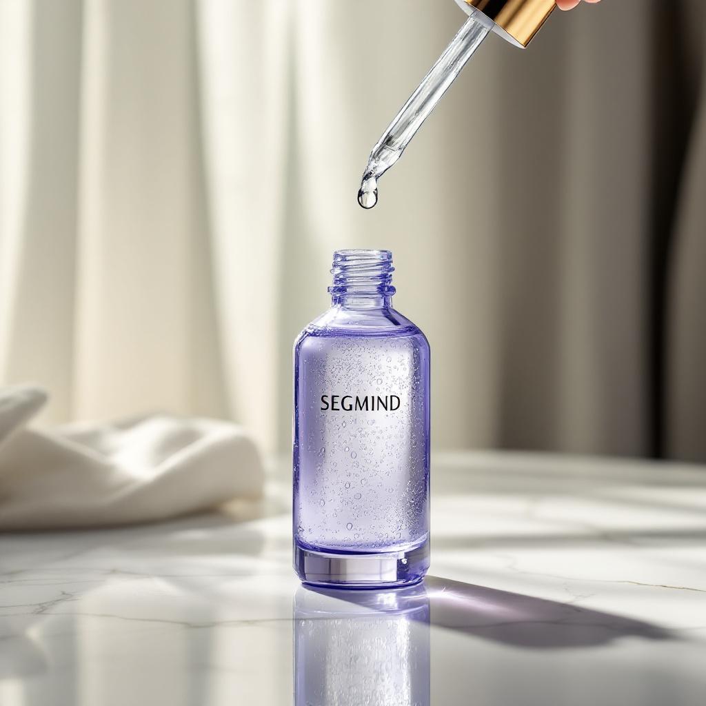 Flux 1.1 Pro output of a skincare serum product shot