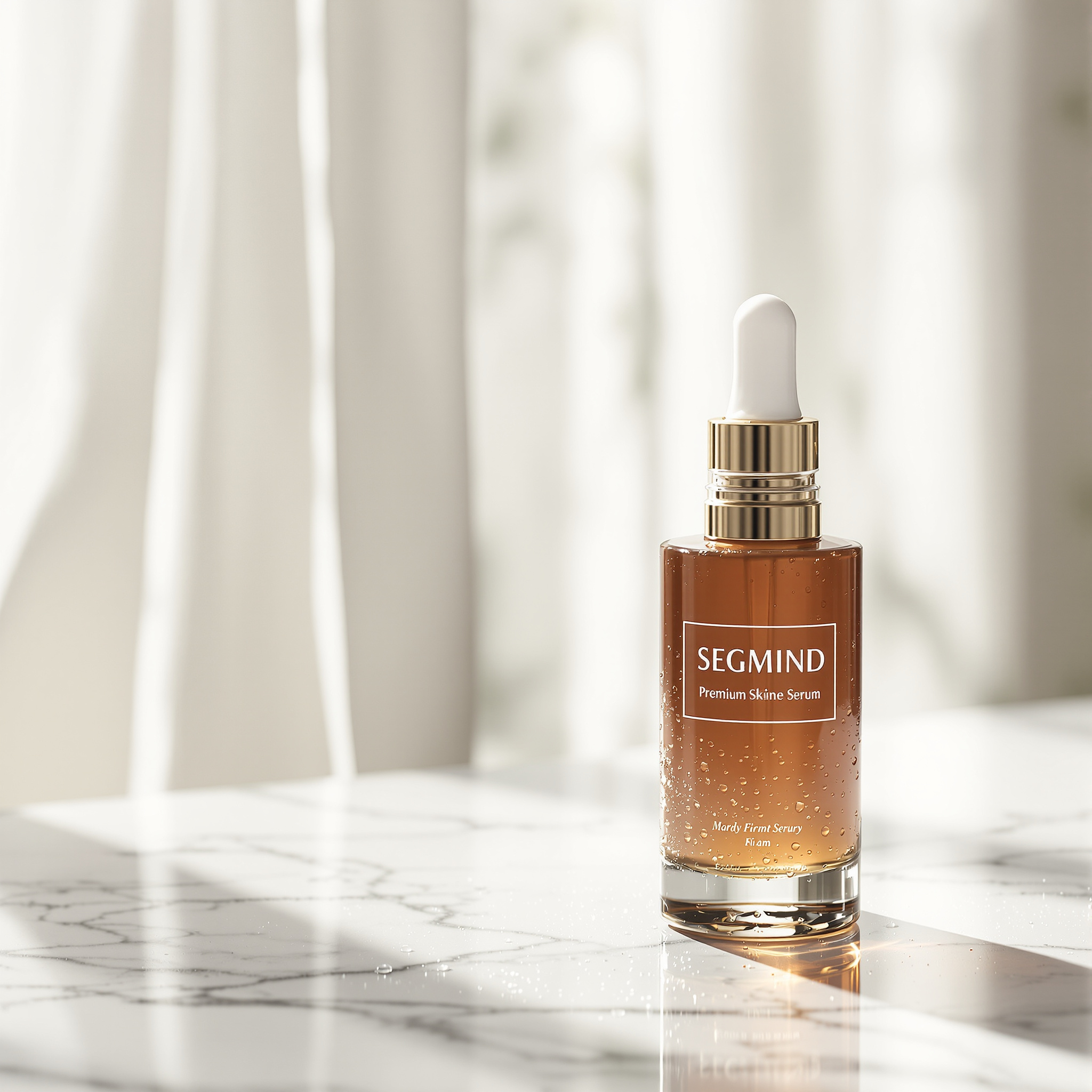 Flux 1.1 Pro Ultra output of a skincare serum product shot