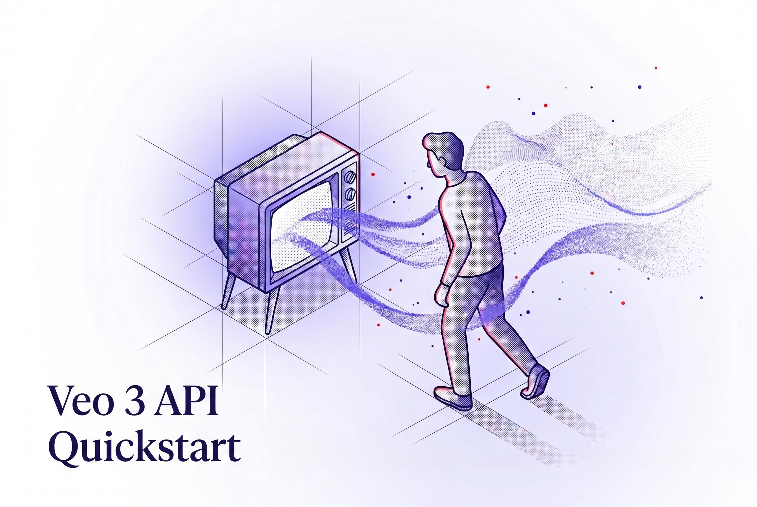 Veo 3 API quickstart — Segmind brand illustration