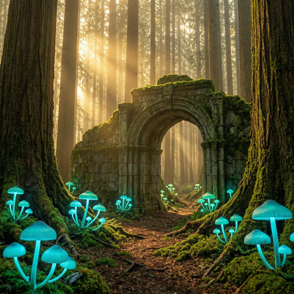 Wan 2.7 Image Pro — fantasy forest film concept art, Segmind API